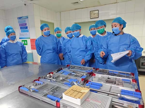 球盟会qmh网页版登录开展世界灭菌科学日消毒供应中心开放活动